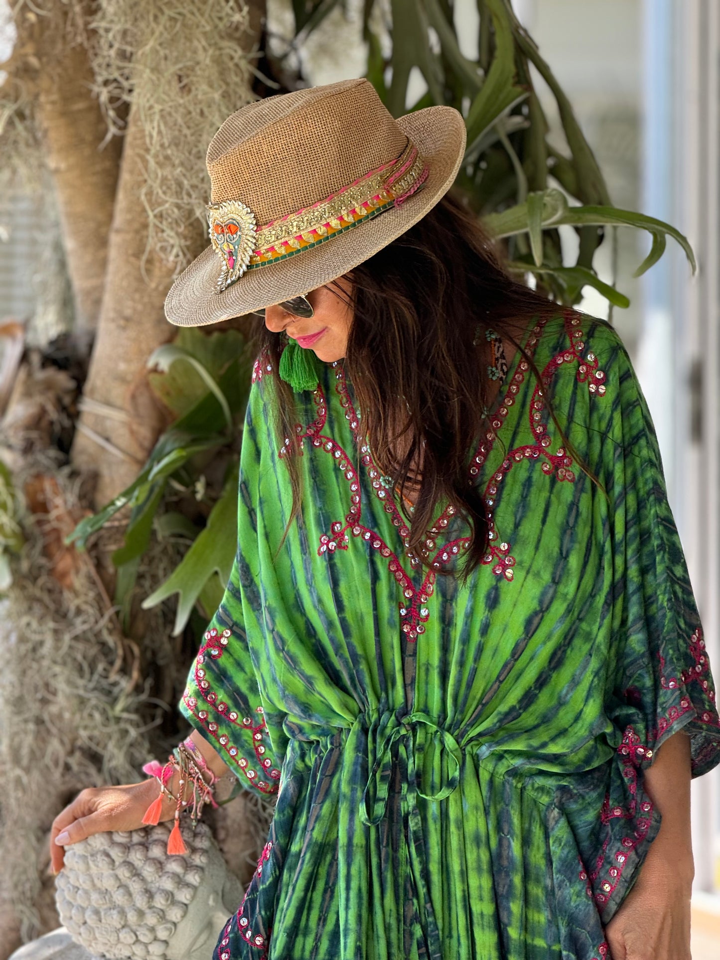 Laba Laba Resort Kaftan with Sparkle