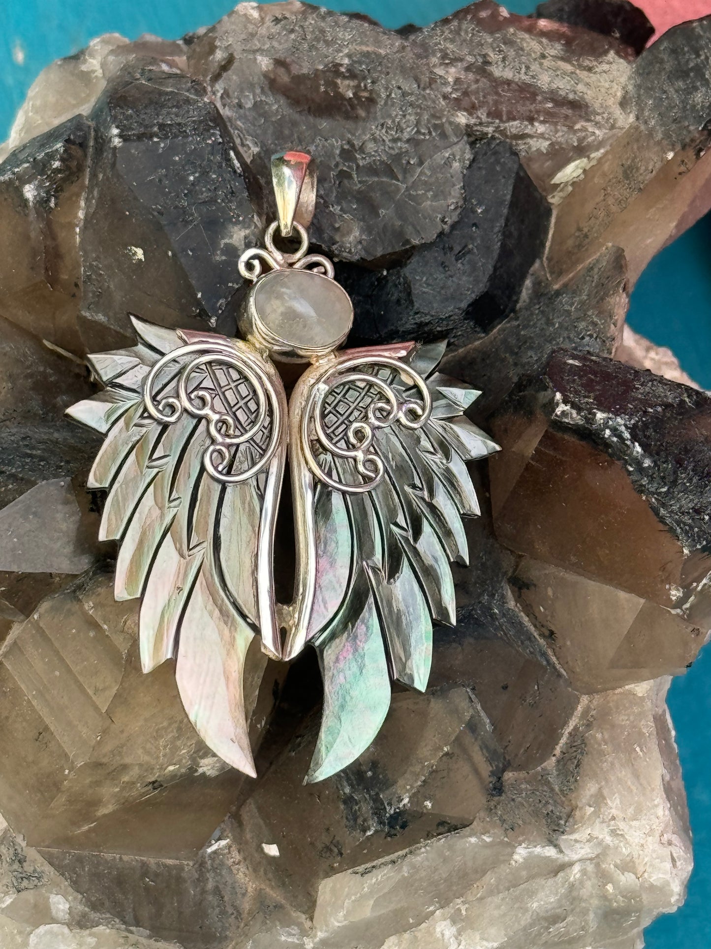 Angel Wing Goddess Pendant