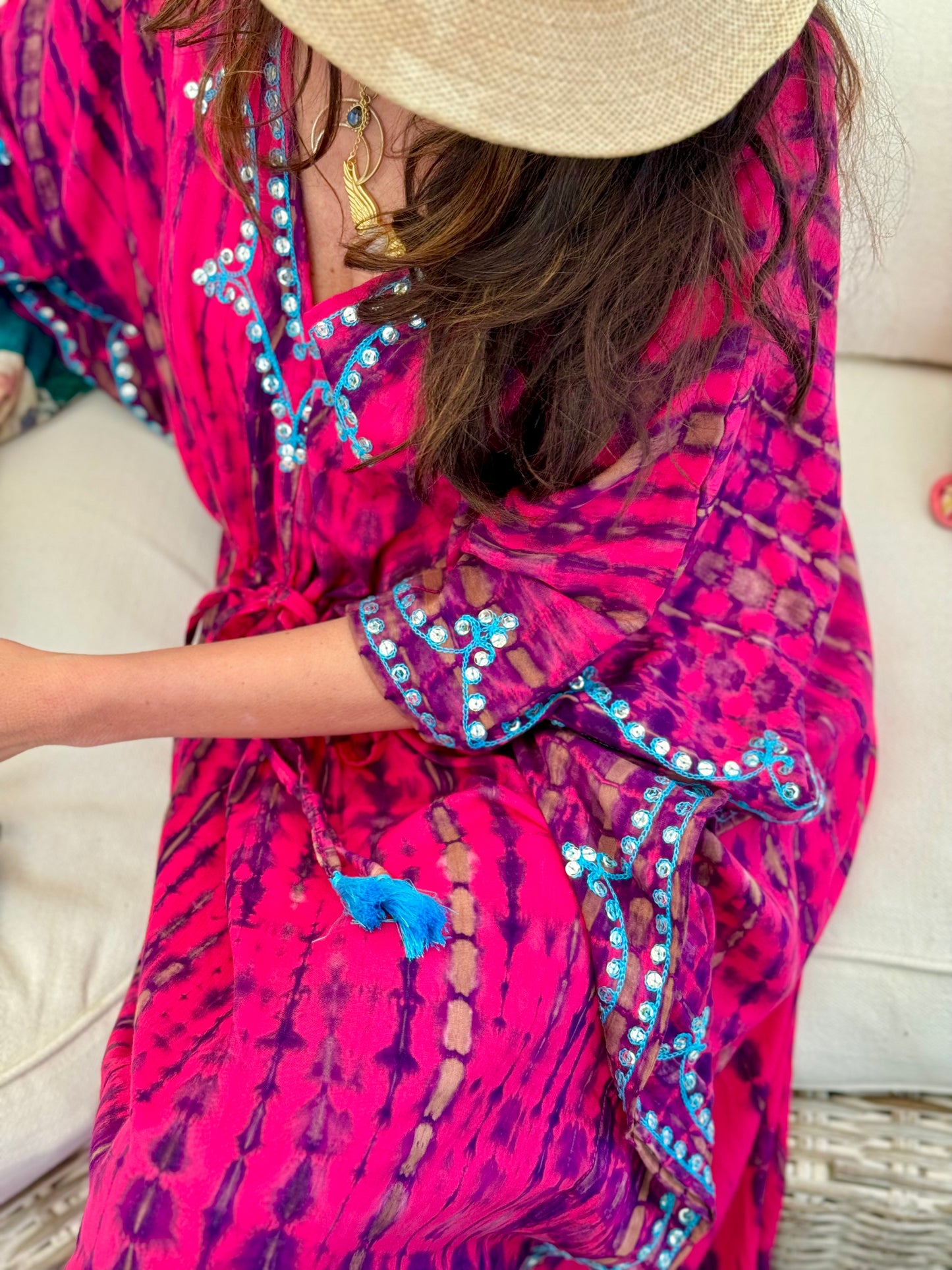 Laba Laba Resort Kaftan with Sparkle