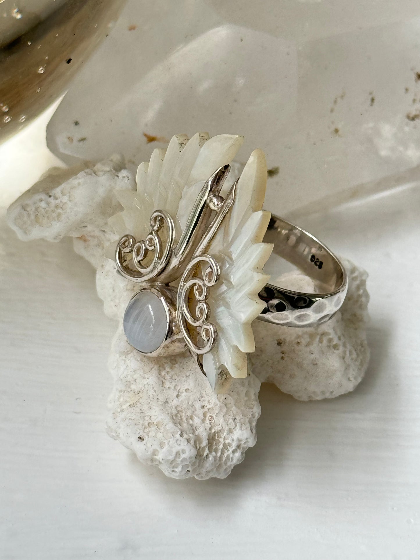 Angel Wings Goddess Ring