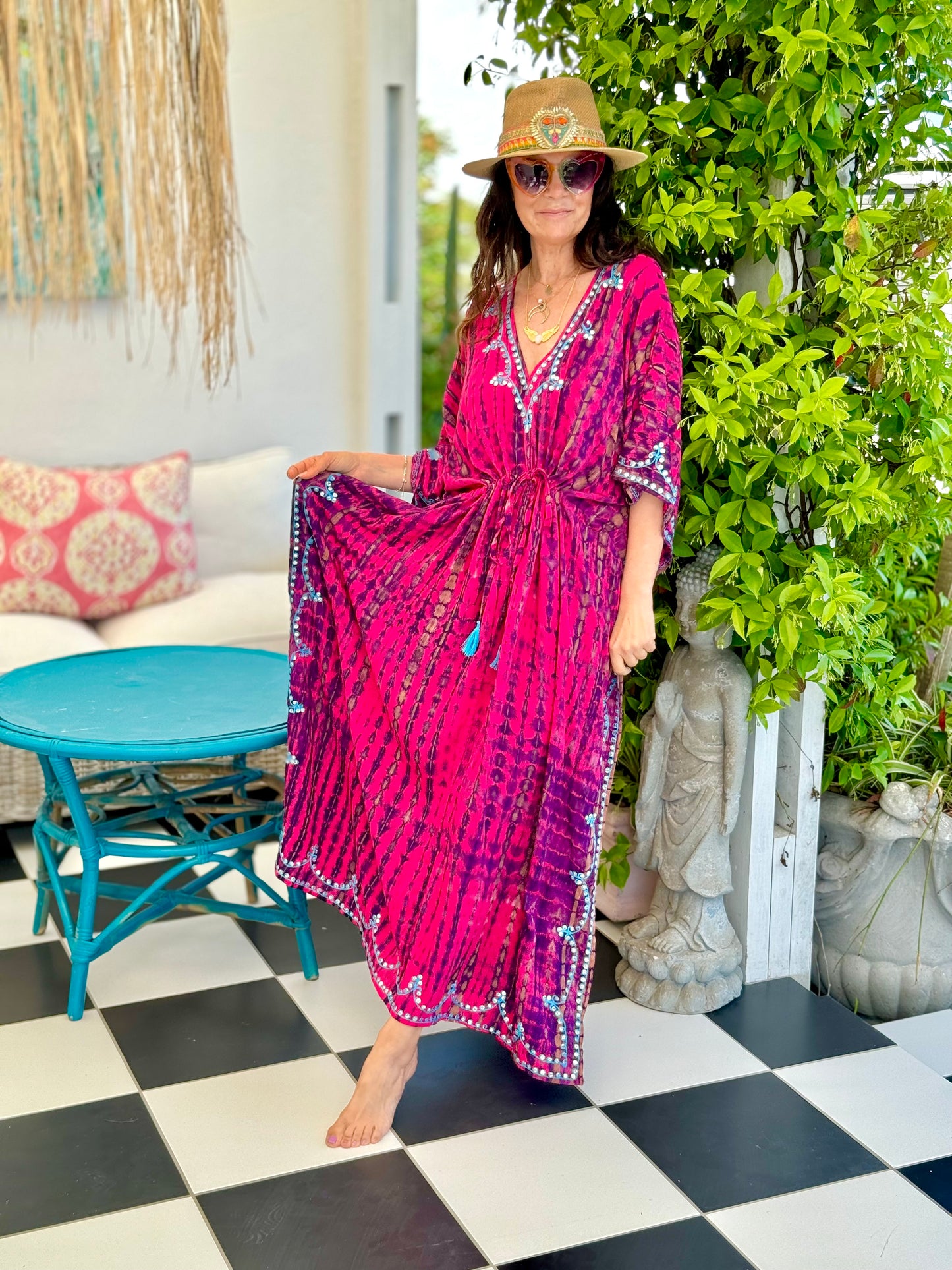 Laba Laba Resort Kaftan with Sparkle