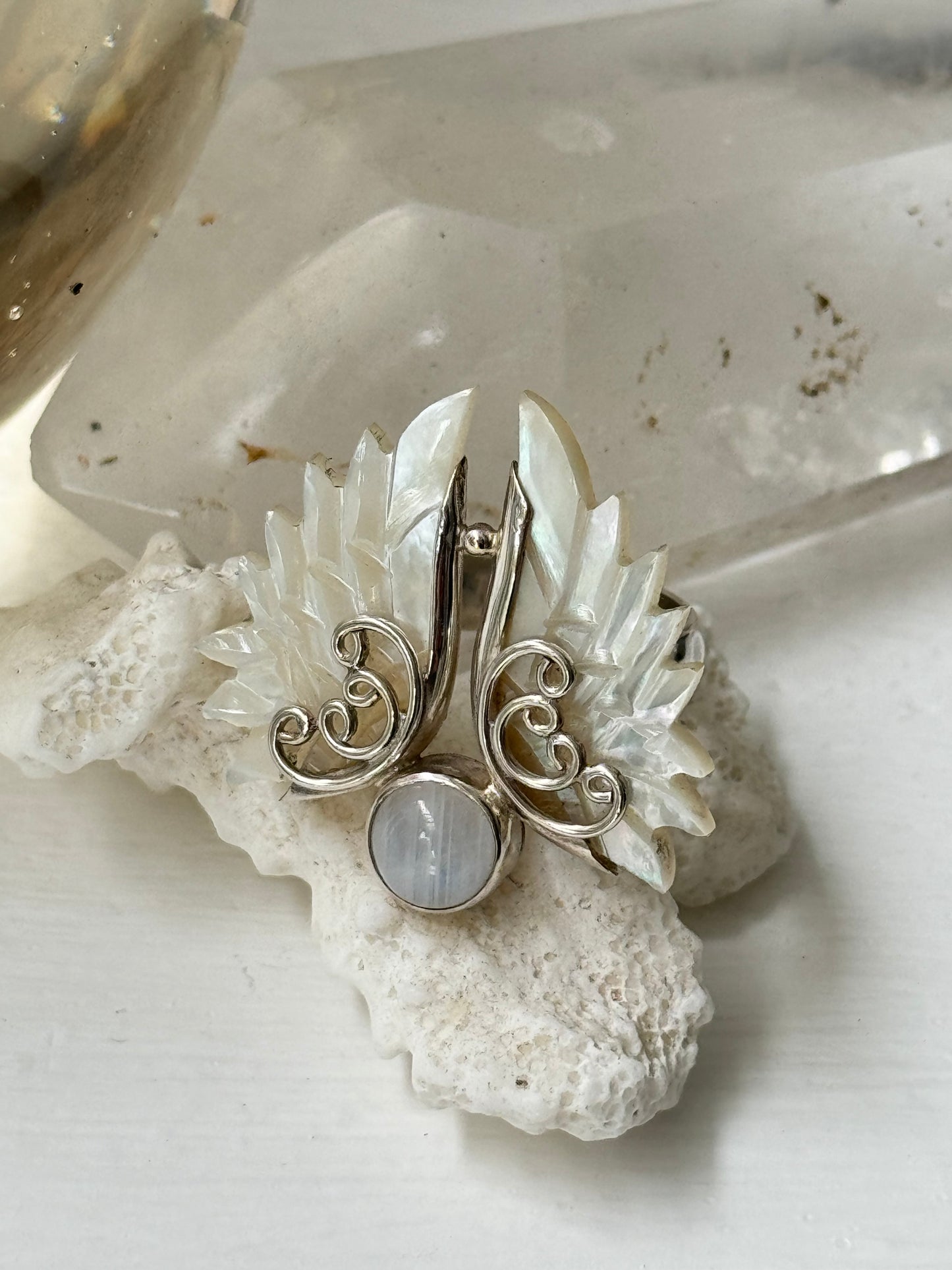 Angel Wings Goddess Ring