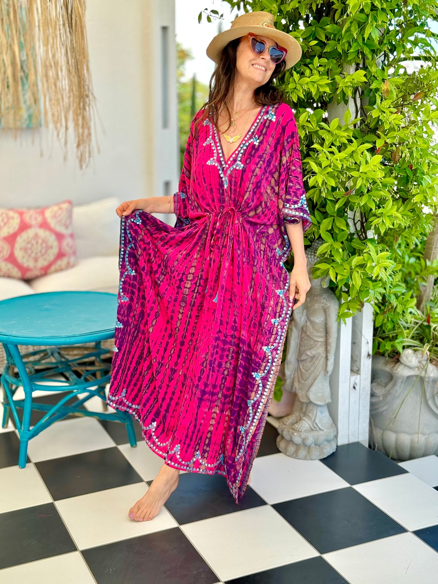 Laba Laba Resort Kaftan with Sparkle