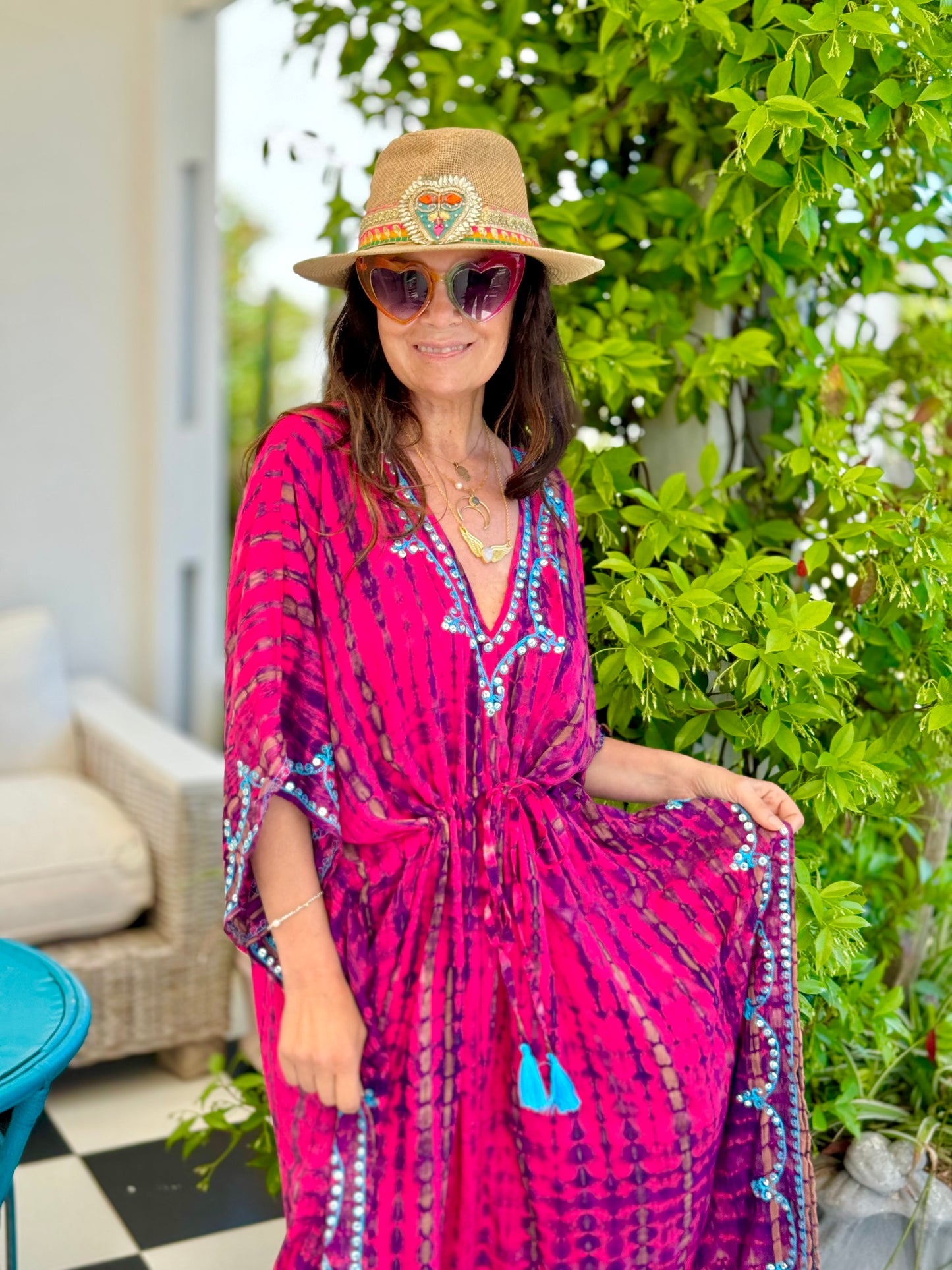 Laba Laba Resort Kaftan with Sparkle