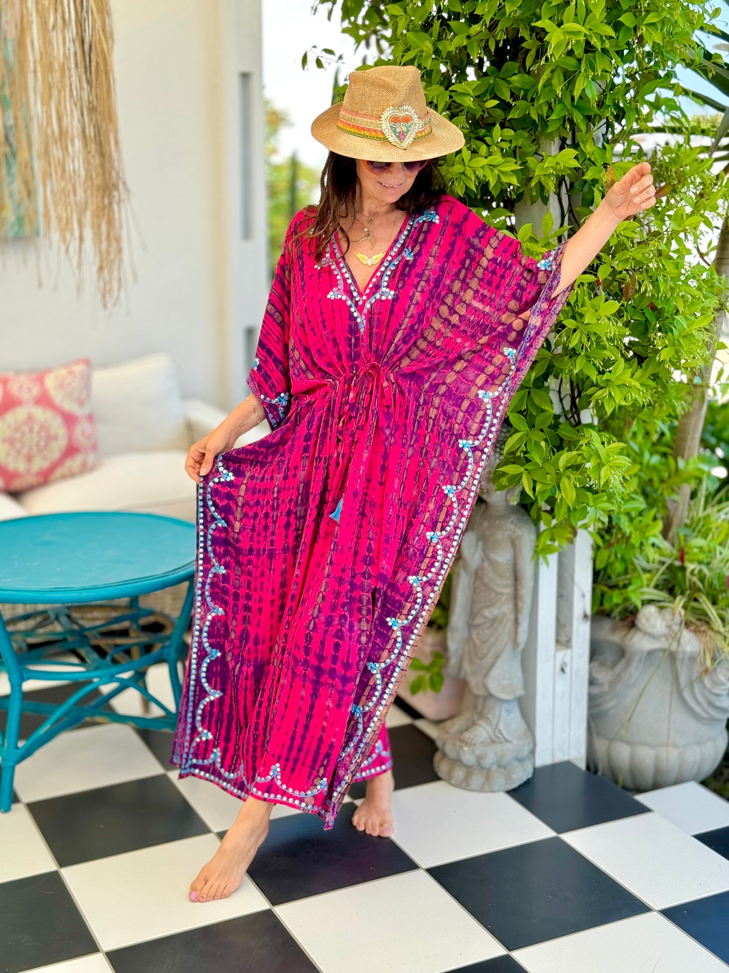 Laba Laba Resort Kaftan with Sparkle