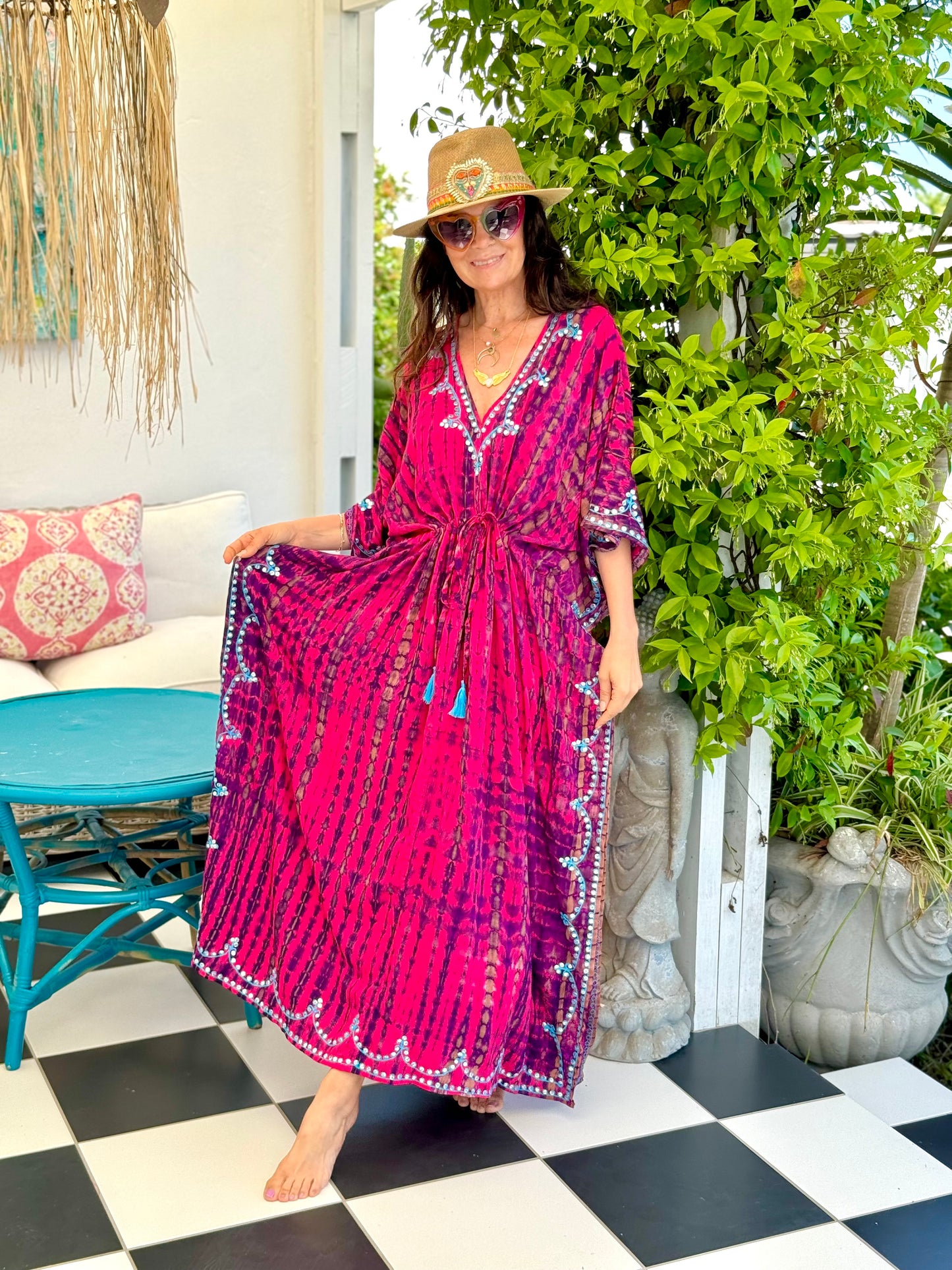 Laba Laba Resort Kaftan with Sparkle